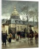 Outside Les Invalides, Paris, by Jean-Baptiste Edouard Detaille