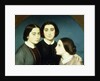 Portrait of the Three Daughters of Charles Naudier, 1854 by Eugene Emmanuel Amaury-Duval