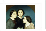 Portrait of the Three Daughters of Charles Naudier, 1854 by Eugene Emmanuel Amaury-Duval