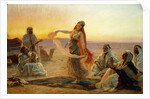 The Bedouin Dancer by Otto Pilny