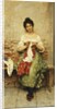 The Seamstress, 1901 by Eugen von Blaas