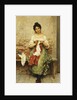 The Seamstress, 1901 by Eugen von Blaas