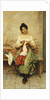 The Seamstress, 1901 by Eugen von Blaas