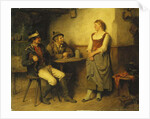 A Conservation in the Tavern, 1891 by Hugo Kauffmann