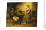 A Conservation in the Tavern, 1891 by Hugo Kauffmann