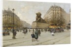 The Lion of Belfort by Eugene Galien-Laloue