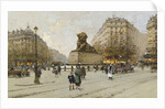 The Lion of Belfort by Eugene Galien-Laloue