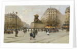 The Lion of Belfort by Eugene Galien-Laloue