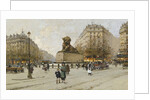 The Lion of Belfort by Eugene Galien-Laloue