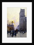 Notre Dame de Paris by Eugene Galien-Laloue