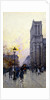 Notre Dame de Paris by Eugene Galien-Laloue