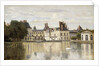 Fontainebleau - View of the Chateau and Lake; Fontainebleau - Le Chateau vu de la Piece d'Eau by Jean Baptiste Camille Corot