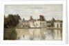 Fontainebleau - View of the Chateau and Lake; Fontainebleau - Le Chateau vu de la Piece d'Eau by Jean Baptiste Camille Corot