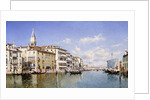 The Grand Canal, Venice, 1883 by Federico del Campo