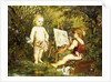 Frolicking Putti by Franz Eybl