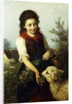 Feeding the Lamb by Rudolf Epp