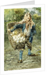 Young Egg Seller, by Vicenzo Irolli