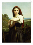 Young Shepherdess by William-Adolphe Bouguereau