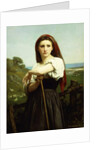 Young Shepherdess by William-Adolphe Bouguereau