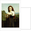 Young Shepherdess by William-Adolphe Bouguereau