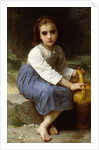 Young Girl with a Pitcher; Jeune Fille a la Cruche, 1885 by William-Adolphe Bouguereau