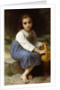 Young Girl with a Pitcher; Jeune Fille a la Cruche, 1885 by William-Adolphe Bouguereau