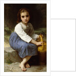 Young Girl with a Pitcher; Jeune Fille a la Cruche, 1885 by William-Adolphe Bouguereau