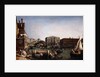The Rialto Bridge, Venice with the Fondaco dei Tedeschi in the Foreground, by Michele Marieschi