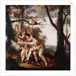 Angelica and Medoro by Laurent de La Hyre