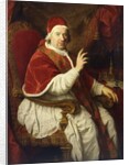 Portrait of Pope Benedict XIV, seated three-quarter-length, his Right Arm Raised in Benediction, by Pierre Subleyras