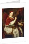 Portrait of Pope Benedict XIV, seated three-quarter-length, his Right Arm Raised in Benediction, by Pierre Subleyras