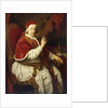 Portrait of Pope Benedict XIV, seated three-quarter-length, his Right Arm Raised in Benediction, by Pierre Subleyras