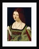 Portrait of a Lady, said to be Clarice Pusterla, half-length, in a Green Dress by Giovanni Antonio Boltraffio