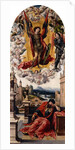 A Man about to be awakened from his Sleep by Saint Michael by Bernard van Orley