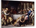 The Magdalen washing Christ's Feet in the House of Simon by Luca Giordano