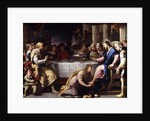 The Magdalen washing Christ's Feet in the House of Simon by Luca Giordano