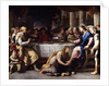 The Magdalen washing Christ's Feet in the House of Simon by Luca Giordano