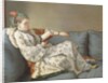 La Sultane Lisant', A Lady in Turkish Costume Reading on a Divan, by Jean-Etienne Liotard