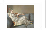 La Sultane Lisant', A Lady in Turkish Costume Reading on a Divan, by Jean-Etienne Liotard