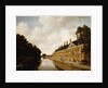A View of the Princessgracht, The Hague, looking towards the Bezuidenhoutsebrug and the Oost Singlesgracht, c.1660 by Joris van der Hagen