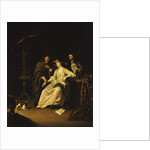 A Doctor tending a swooning Girl, 1713 by Frans van the Younger Mieris