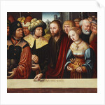 Christ and the Adultress, c.1525 by Johann Kemmer