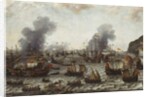 The Battle of Gibraltar, between the Dutch and Spanish Fleets, 25th April 1607, 1639 by Adam Willaerts