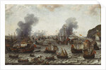 The Battle of Gibraltar, between the Dutch and Spanish Fleets, 25th April 1607, 1639 by Adam Willaerts