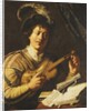 A Young Man Tuning a Violin, c.1623-5 by Jan the Elder Lievens