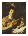 A Young Man Tuning a Violin, c.1623-5 by Jan the Elder Lievens