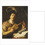 A Young Man Tuning a Violin, c.1623-5 by Jan the Elder Lievens