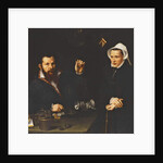 Portrait of a Essai Master and his Wife, half-length, c.1561-7 by Nicolas Neufchatel