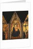 A Portable Triptych with the Madonna and Child Enthroned with Angels, by Agnolo Gaddi