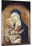 The Madonna and Child by Sano di also Ansano di Pietro di Mencio (studio of) Pietro